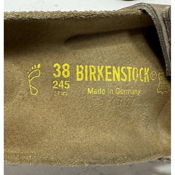 Birkenstock Piazza Sandal Women’s Size 7 / 38 Brown Tan Flip Flops Slides - Picture 7 of 7